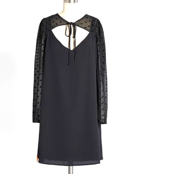 New ModCloth After the Aria Shift Dress Black - Picture 1 of 8